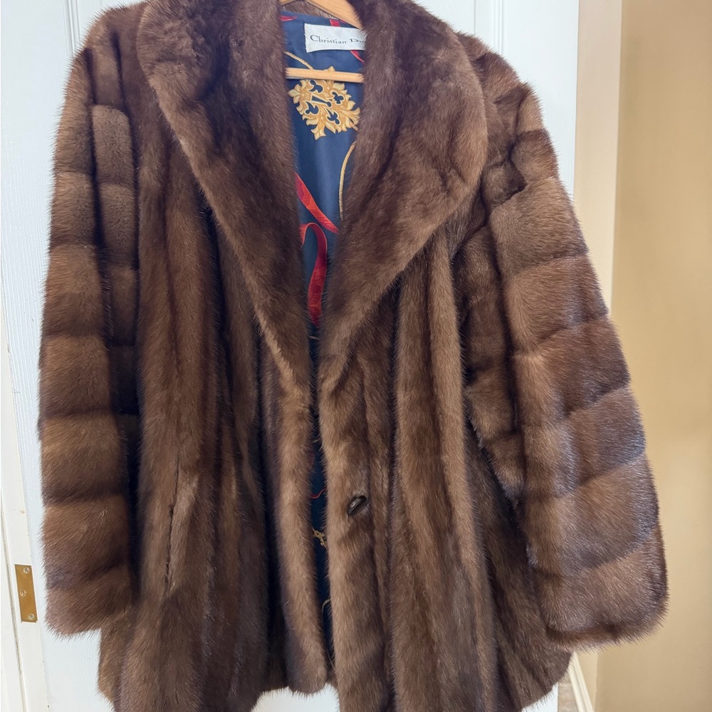 Dior Elegant Brown Teddy Jacket